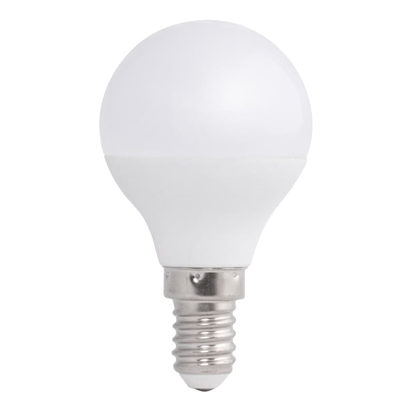 LED крушка топка Ultralux E14 5W 4000K 