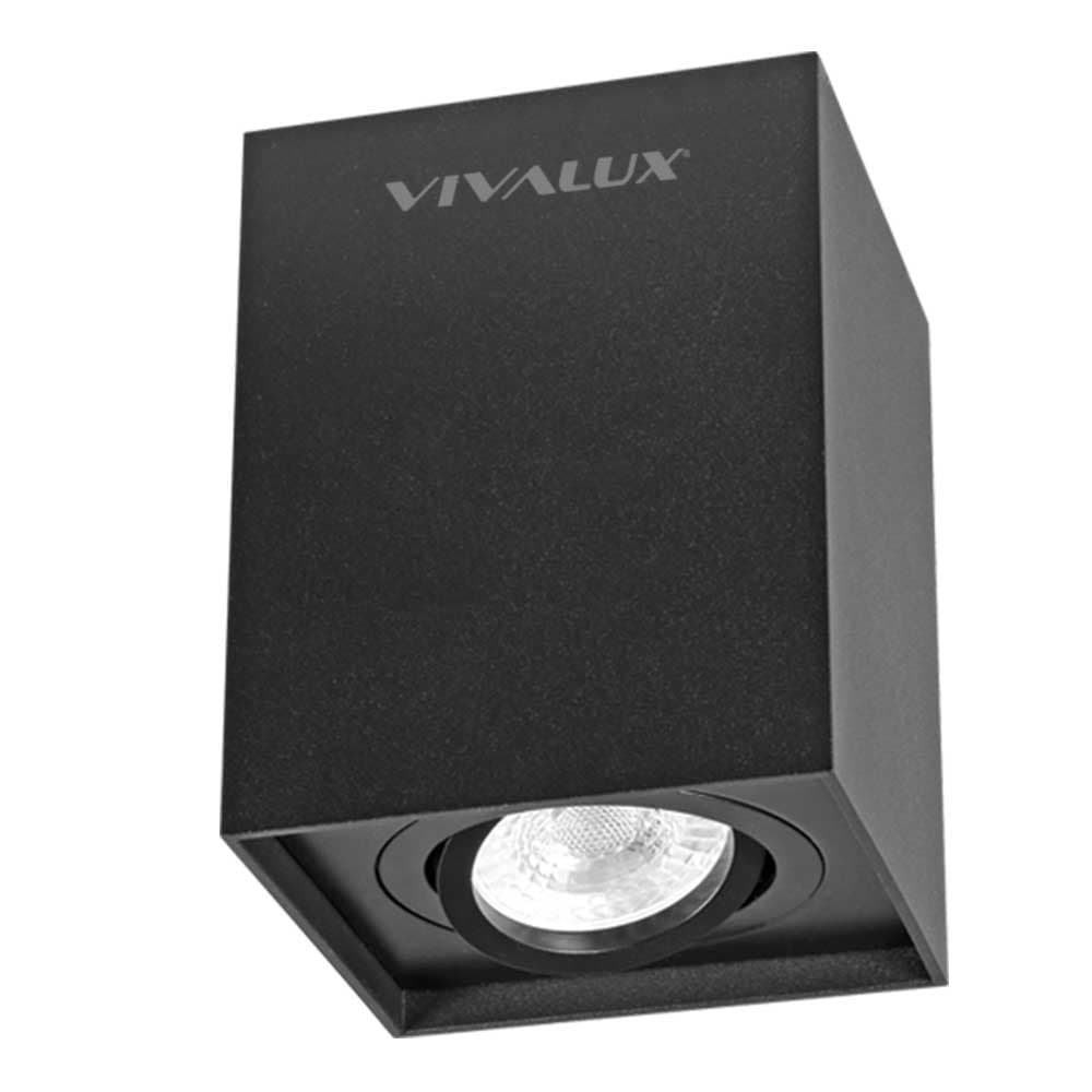 Луна за външен монтаж Vivalux DL702 BK Braga GU10 35W черна
