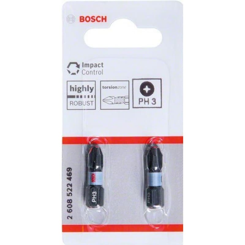 Битове Bosch Pro Phillips Impact PH3 / 25мм 2 броя