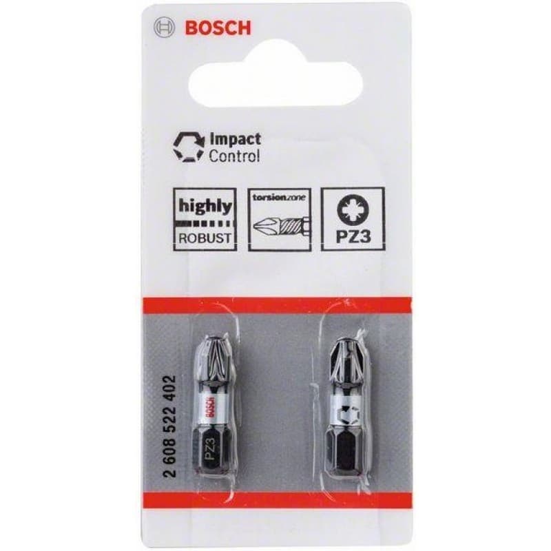 Битове Bosch Pro Pozidriv Impact  PZ3 / 25мм 2 броя