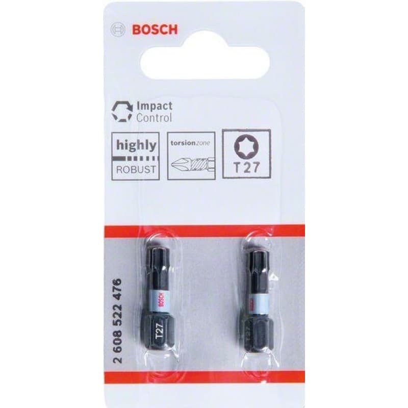 Битове Bosch Pro Torx Impact T27 / 25мм 2 броя