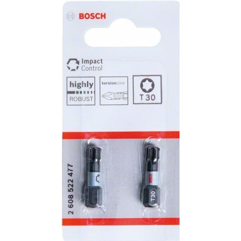 Битове Bosch Pro Torx Impact T30 / 25мм 2 броя