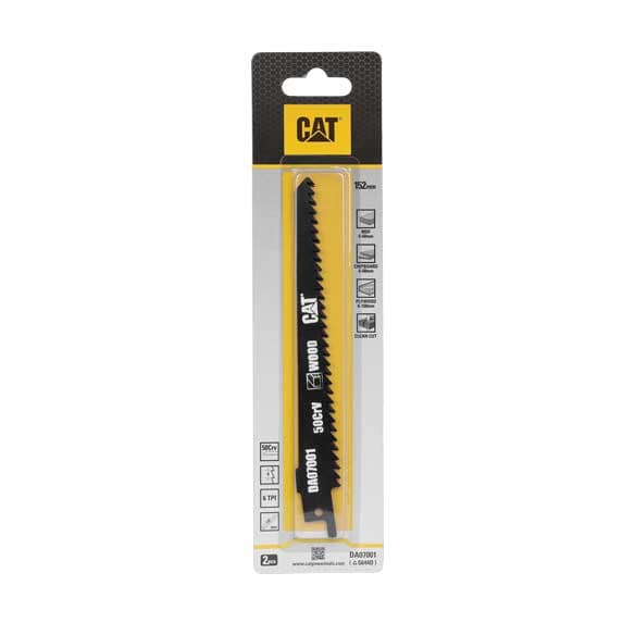 Нож за саблен трион за дърво CAT DA07001 S644D CrV 150мм 2 броя