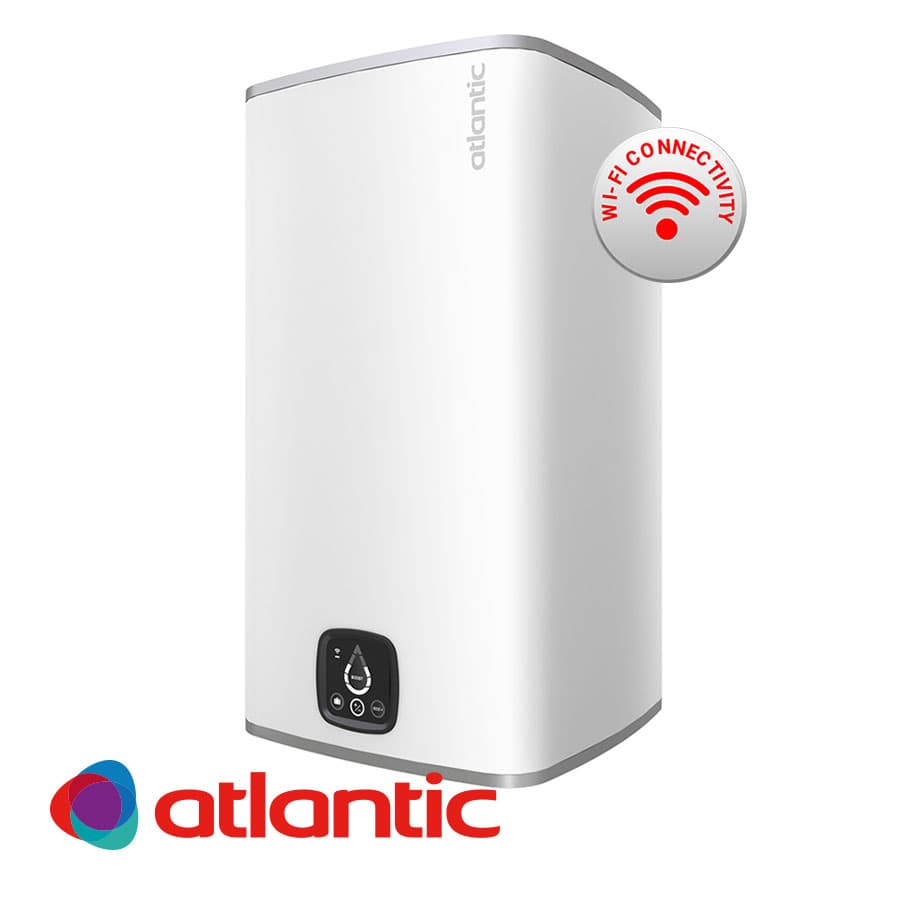 Вертикален бойлер с Wi-Fi управление Atlantic Steatite Cube 150л / 2400W