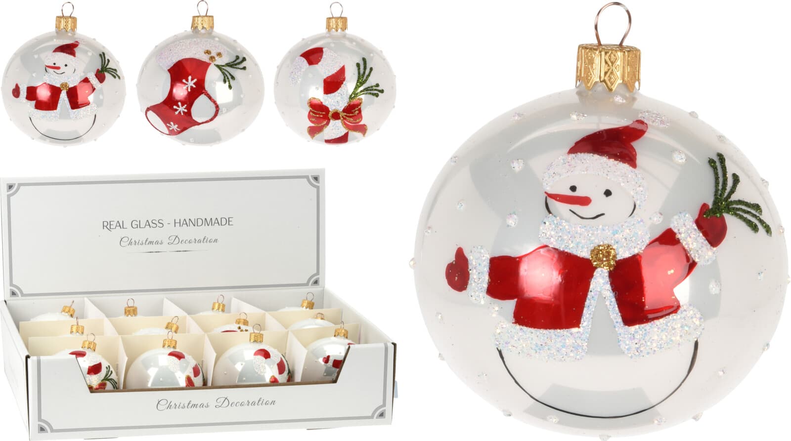 Коледна топка Deco 8см