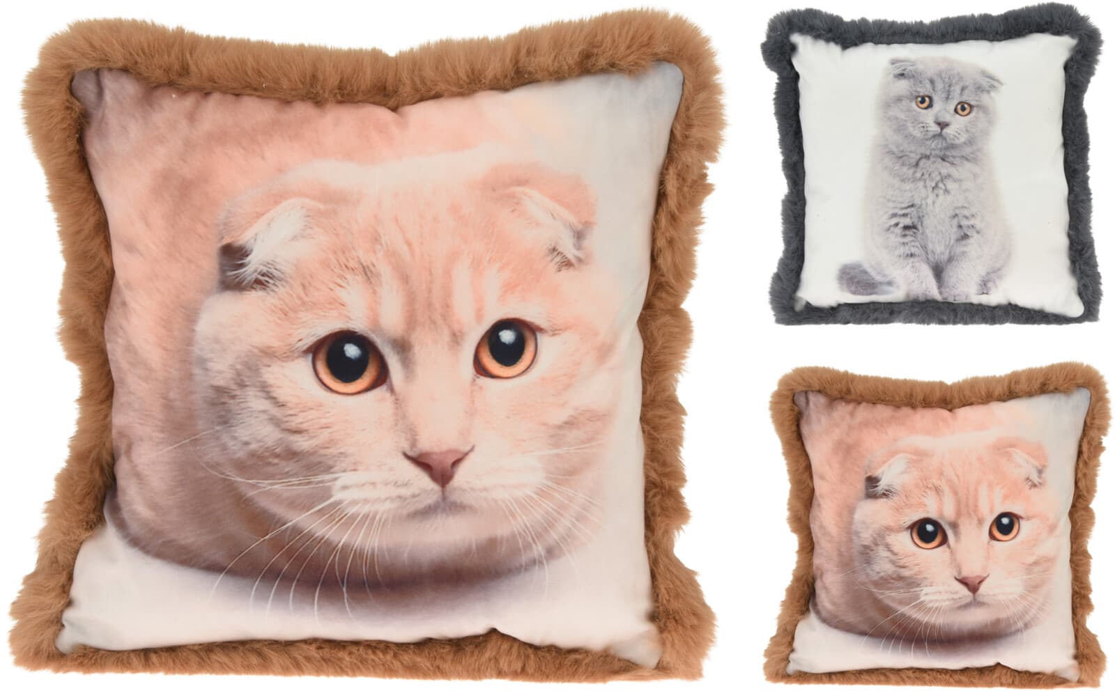 Декoративна възглавница Коте 34x34см