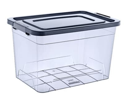 Кутия контейнер Horecano Home TRN-209-01 Антрацит 30 л