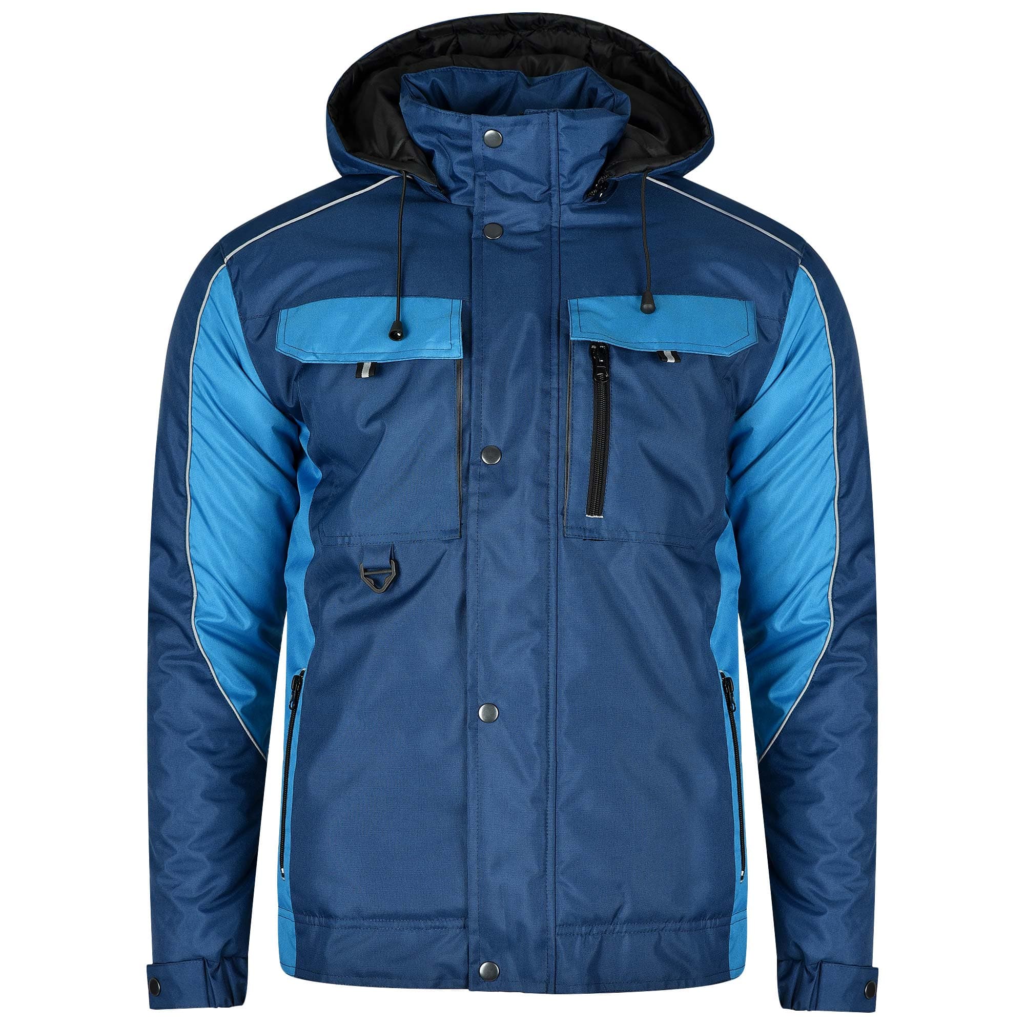 Зимно ватирано яке със сваляща се качулка B-Wolf Braver Jacket 151201 / M