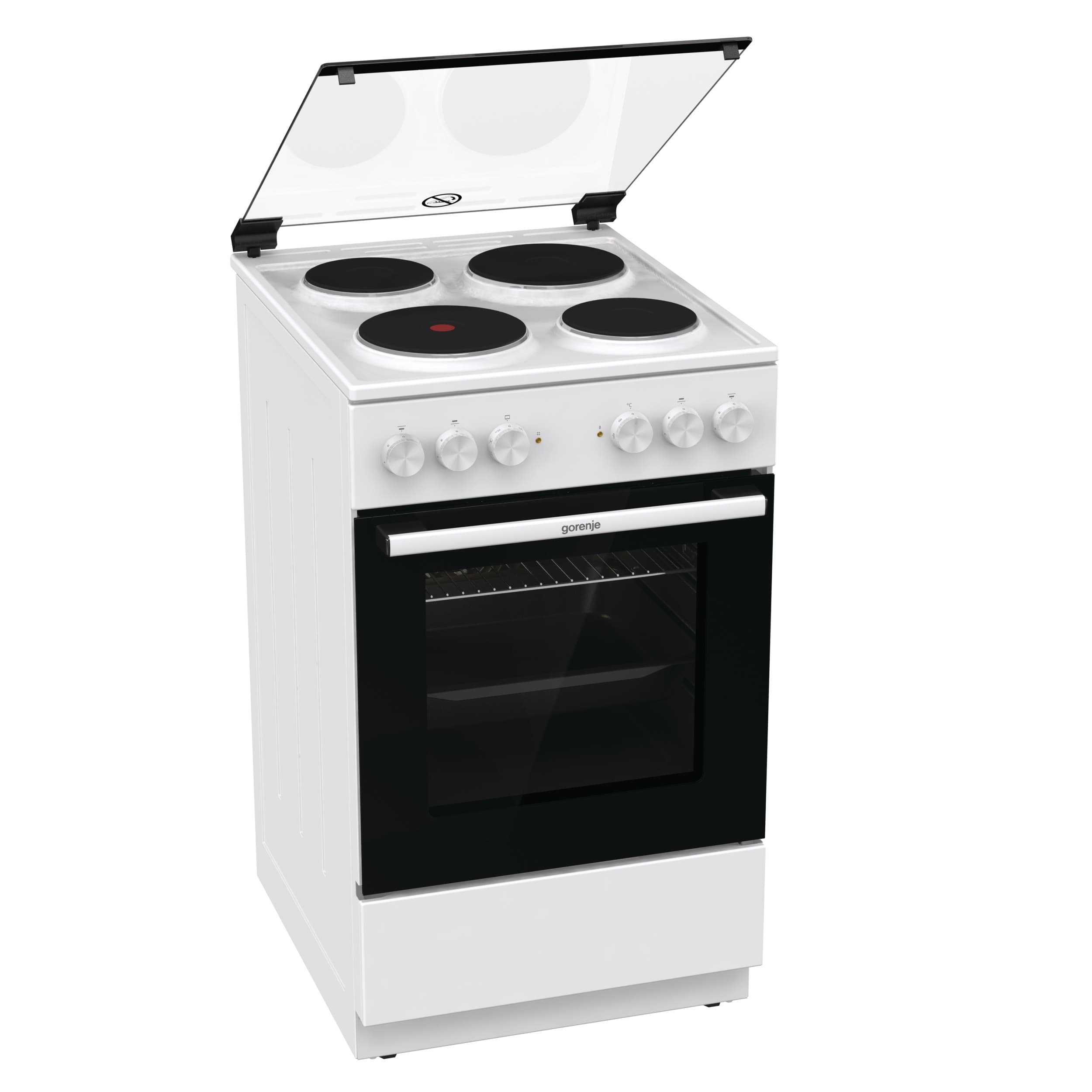 Готварска печка с електрически котлони Gorenje GE5A41WH 70л / А