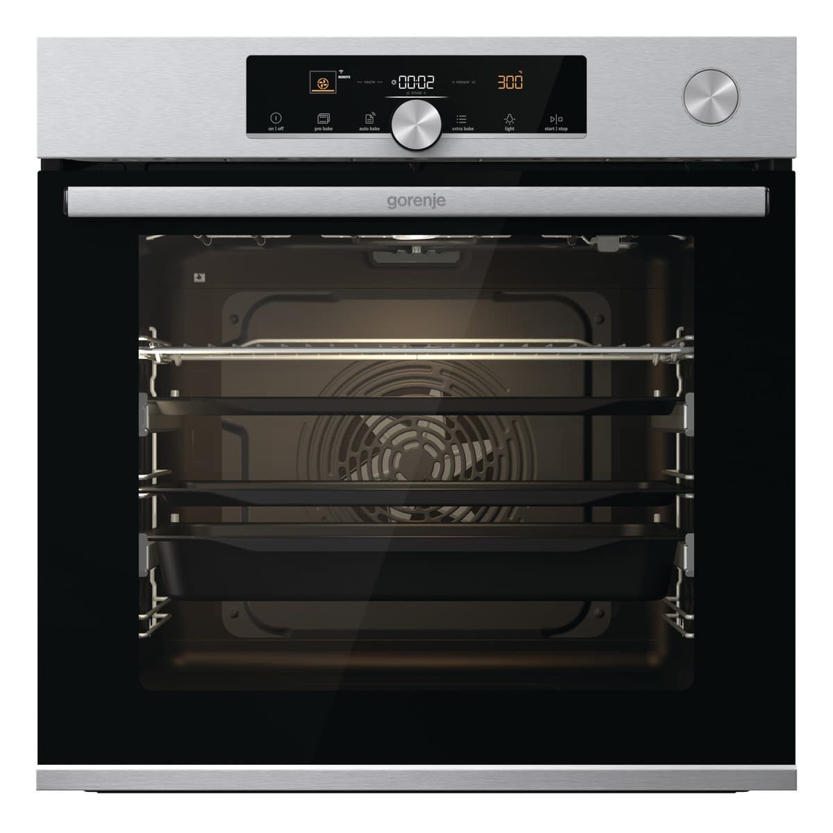 Фурна за вграждане Gorenje BSA6747A04XWI инокс 77л WiFi