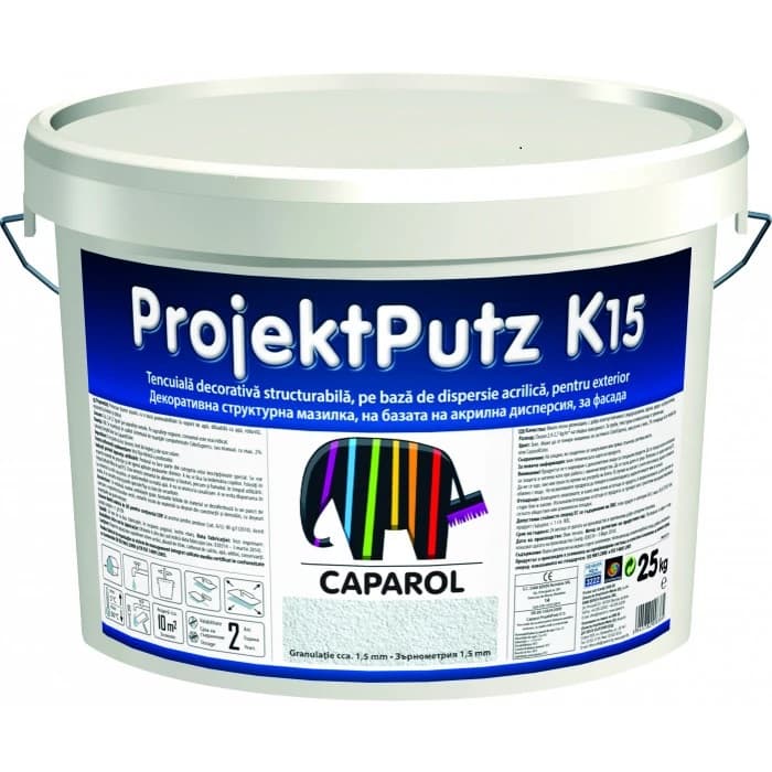 Полимерна мазилка Caparol ProjektPutz K15 Baza 25кг