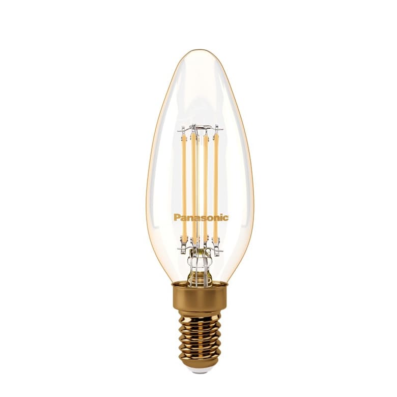 LED крушка Fil Gold Panasonic E14 2W 2000K
