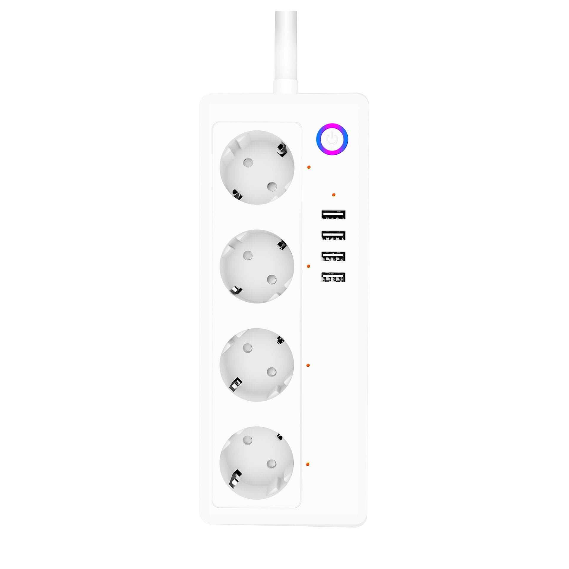 Smart WiFi разклонител с 4хUSB изхода Elite ES-WSP001-4+4USB
