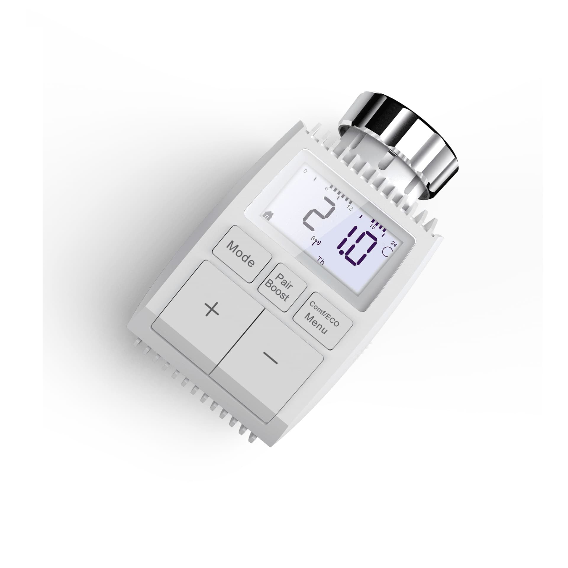 Стартов пакет Elite ZigBee / 2 броя радиаторен термостат ES-ZTRV001 + хъб 3.0 ES-ZHUB