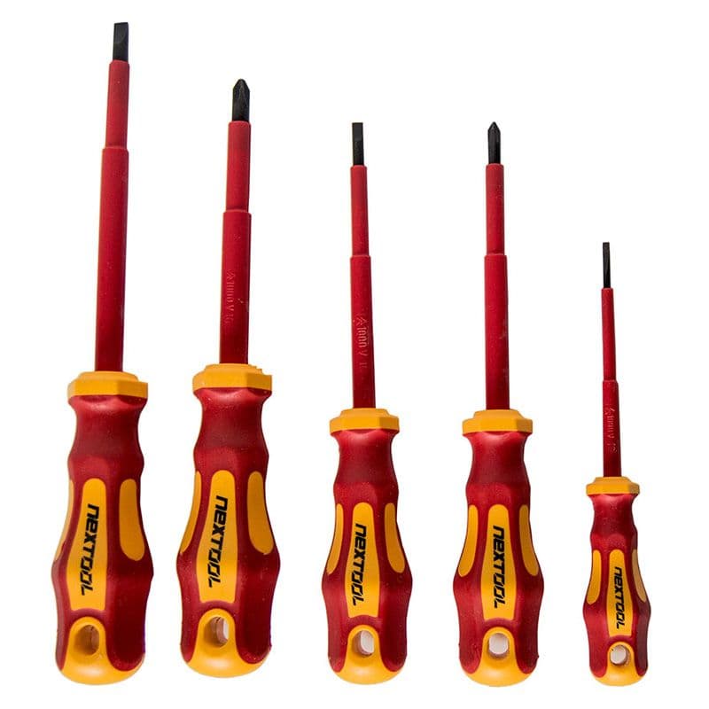 Високоволтови отвертки Nextool D258-23 VDE / 5 части