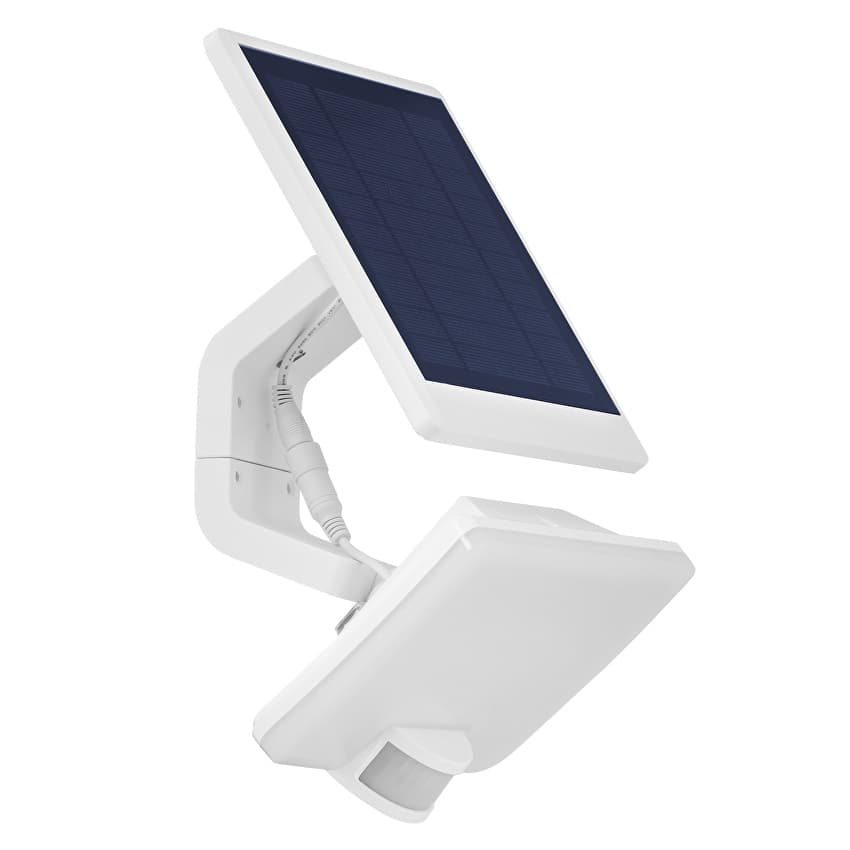 LED соларен прожектор с PIR датчик UltraLux 11W 5000K IP54