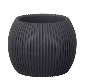 Саксия кактус №3 Horecano Home G-363-A антрацит Ø14.6 x 11.5 см