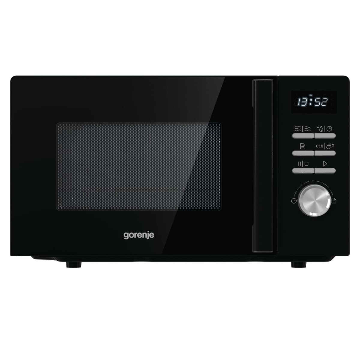 Микровълнова печка Gorenje MO20A4BH черна 20л