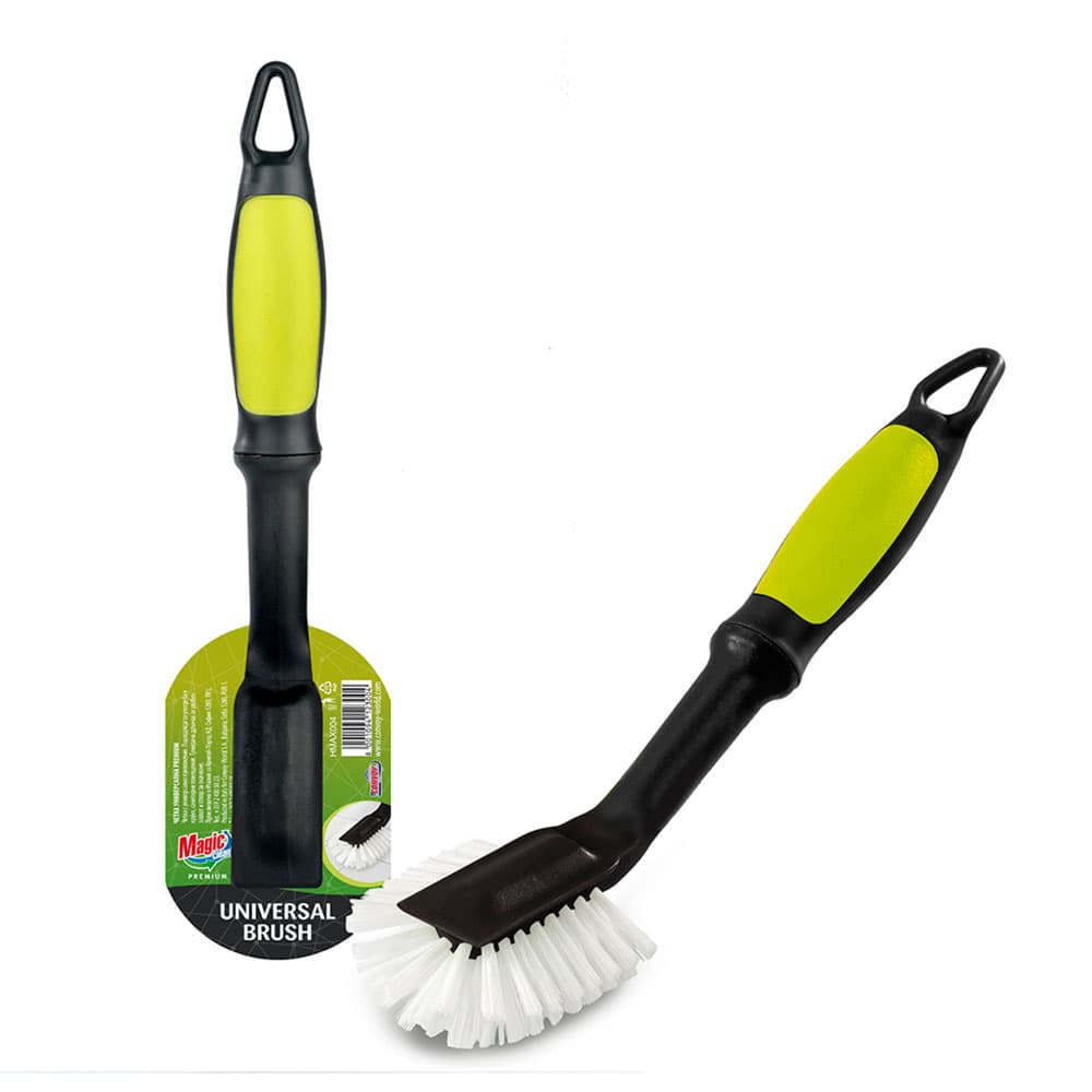 Домакинска четка с твърд косъм Magic clean Premium