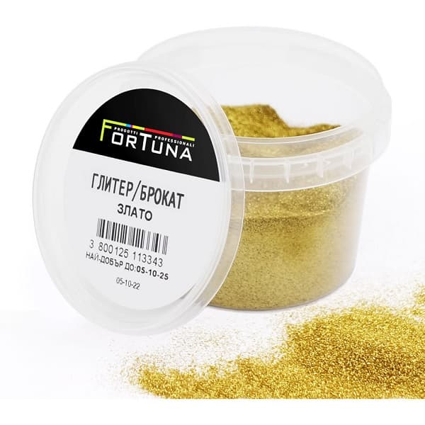Брокат Фортуна Злато 50г