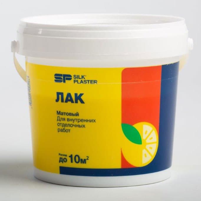 Лак Silk Plaster матов безцветен 1л