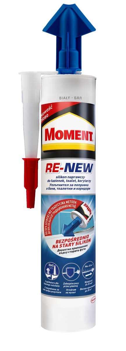 Силикон за ремонт Moment ReNew Бял 280мл 