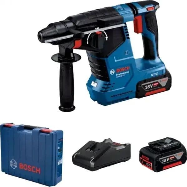Акумулаторен перфоратор със SDS plus Bosch GBH 187-LI Professional 2x5Ah / 18V