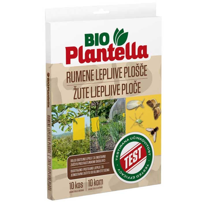 Лепящи листове против насекоми и вредители Bio Plantella 10 броя