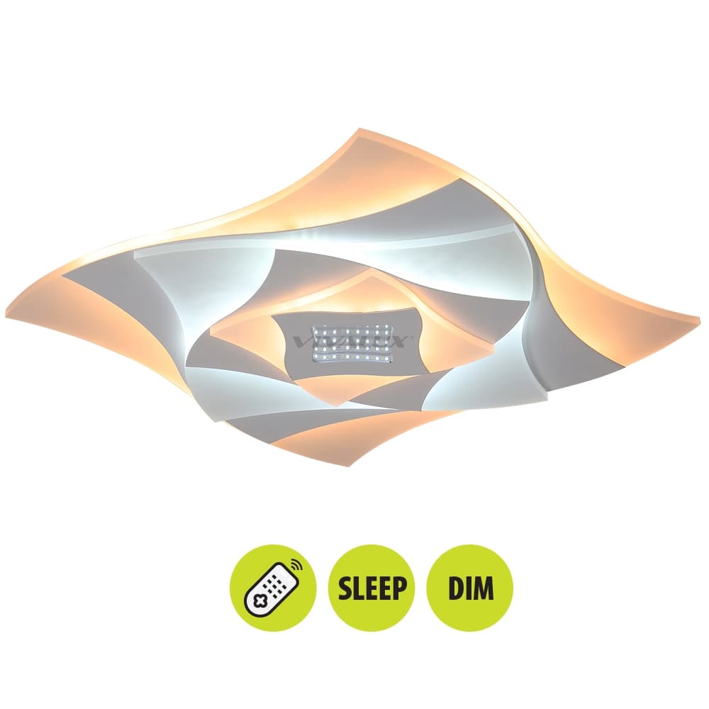 Мултифункционален плафон Savoy LED 63W 4000K с дистанционно
