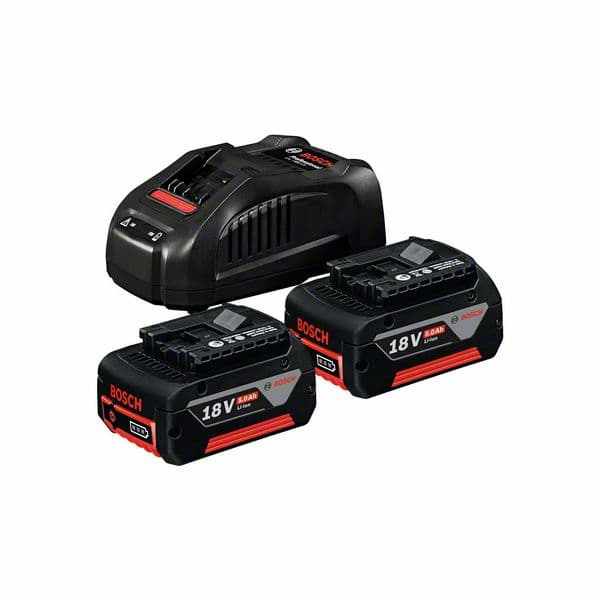 Стартов комплект Bosch Gal 1880 CV + 2X 18V 5Ah