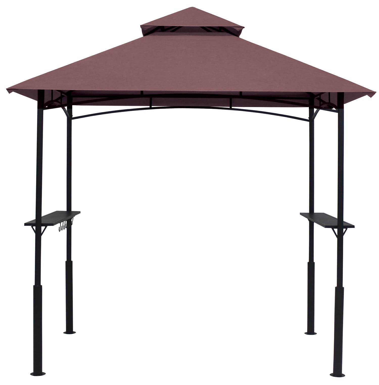 Тента за барбекю с 2 метални рафта My Garden TLC145-D 2,4х1,5х2,5м