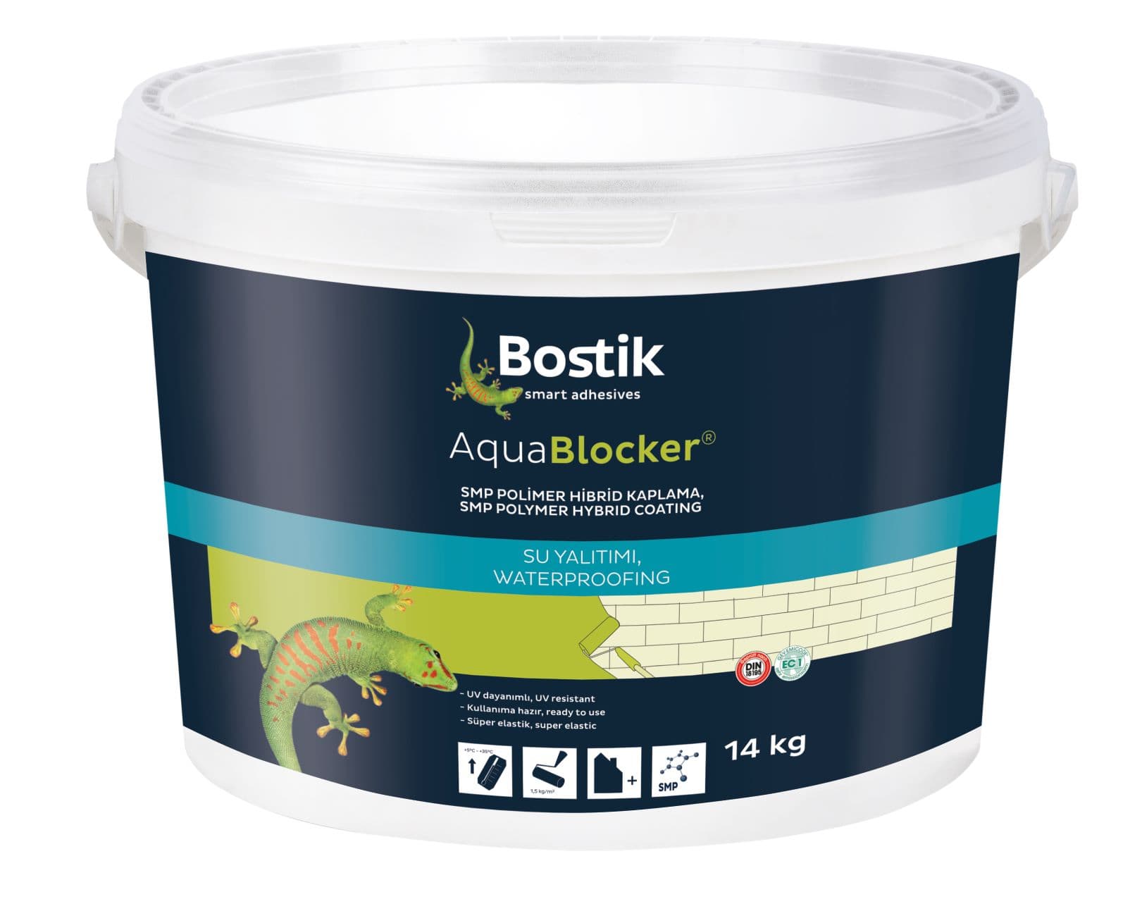 Течна хидроизолация Bostik Aqua Blocker 14кг