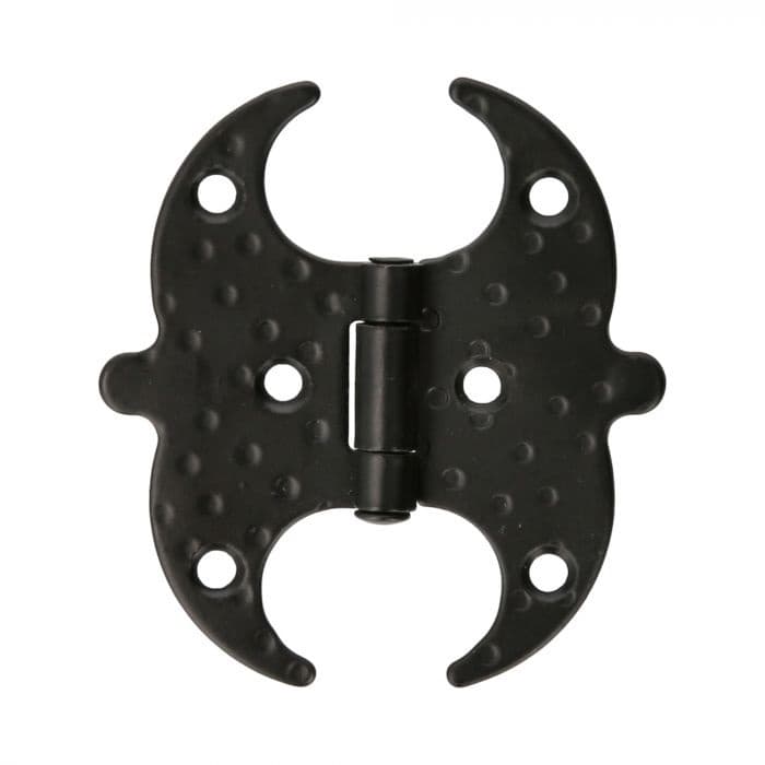 Шарнирна панта Скарабей Amig Black Rustic style мод.553 / 75x70мм 