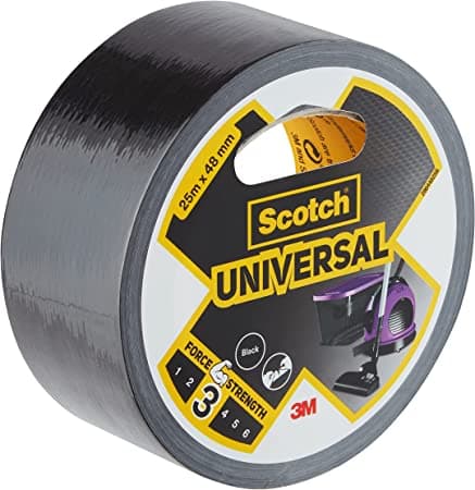 Хоби лента Универсал 3M Scotch 25м/48мм черна