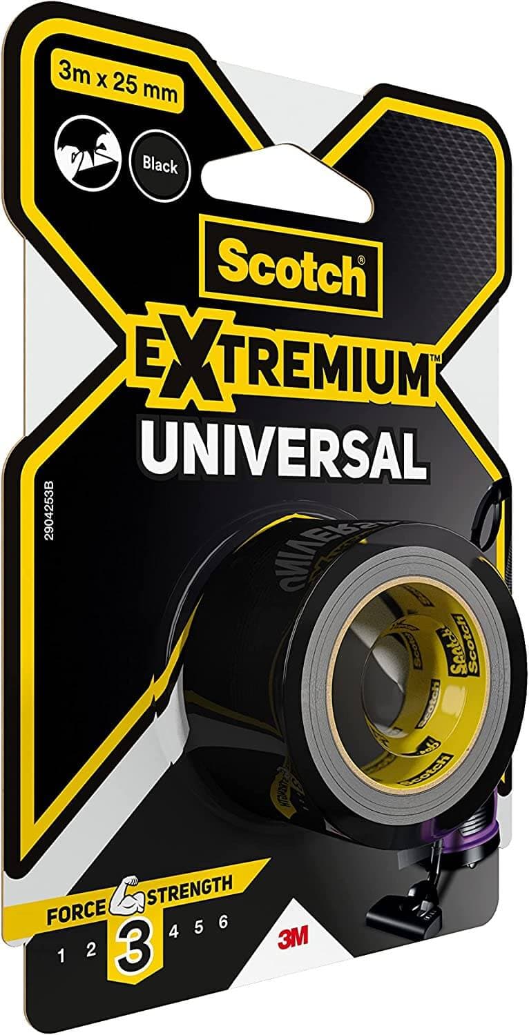 Хоби лента Универсал Extremium 3M Scotch 3м/25мм черна
