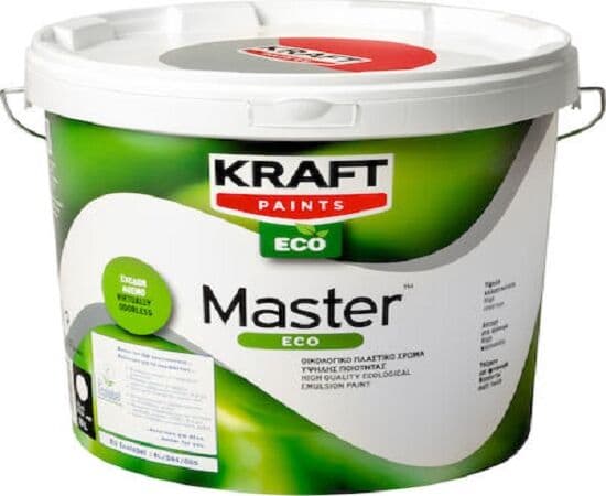 Екологичен латекс Kraft Master Eco бял 0.75л