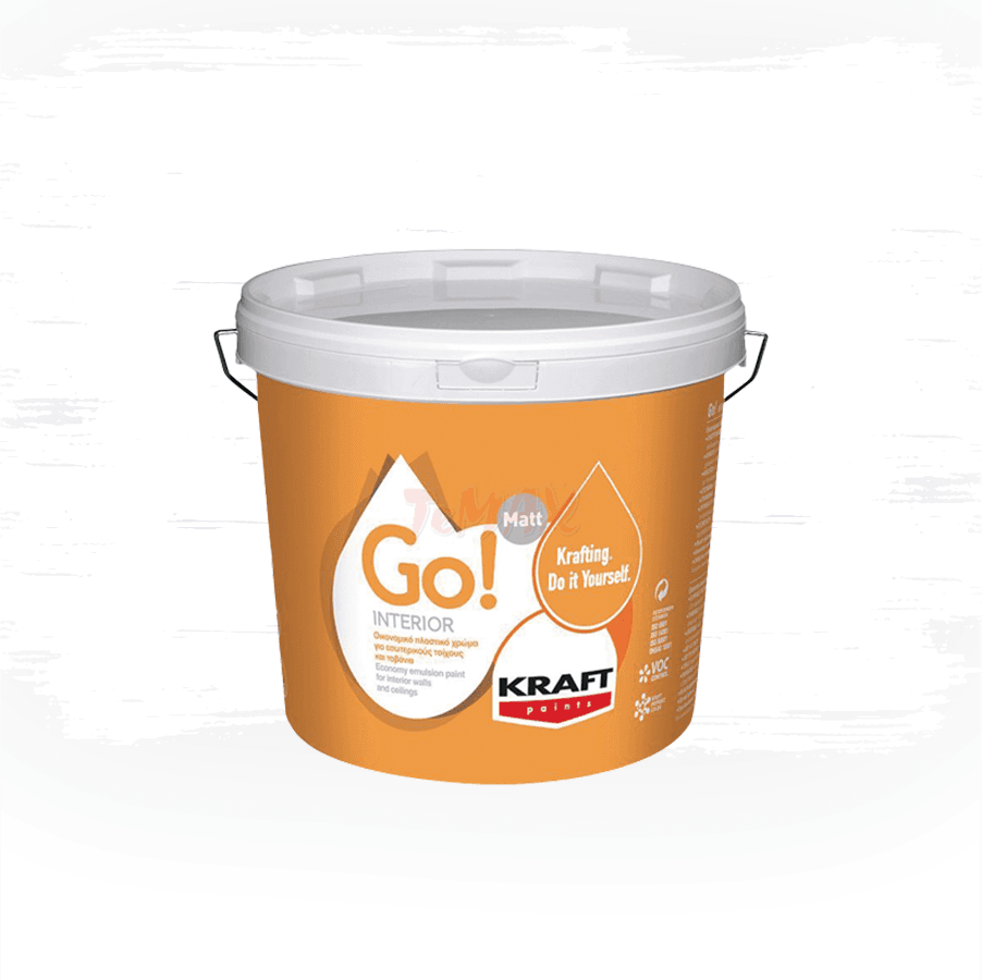 Икономичен латекс Kraft Go! Interior 9л