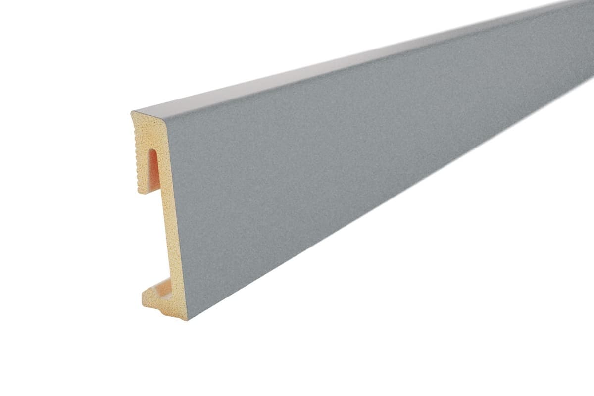 PVC перваз Salag Alpha 60 сив 2.2м