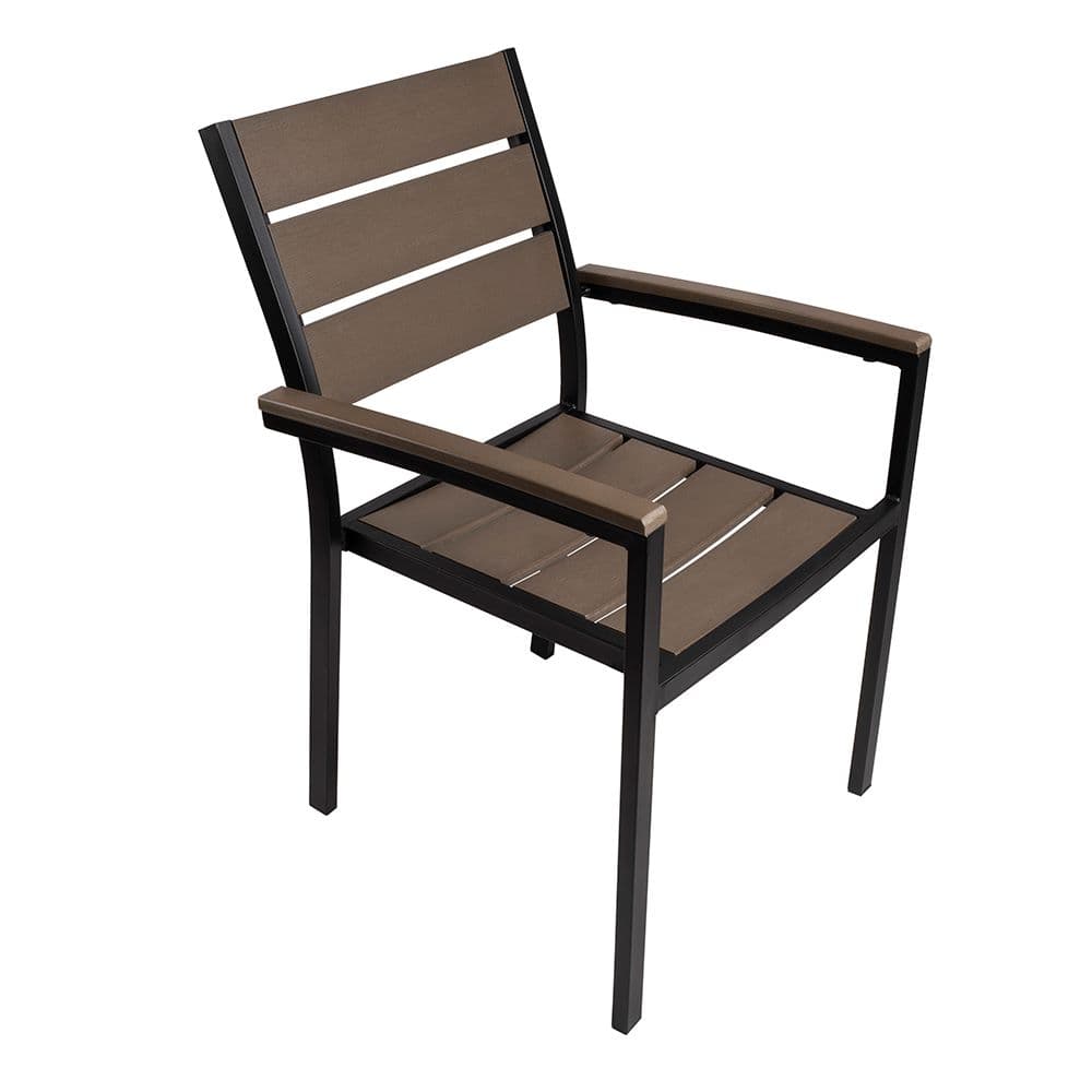 Градински стол Polywood My Garden PC-612 кафяв