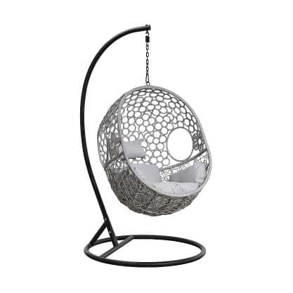 Висящ ратанов стол с възглавница My Garden RH-59 / 84х90х118см