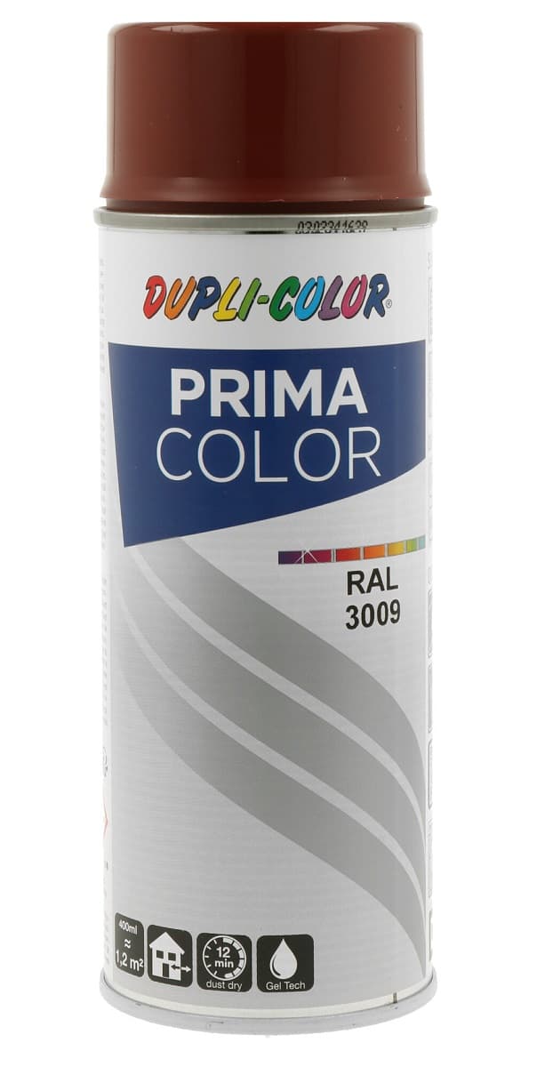 Спрей боя Dupli Color Prima RAL 3009 керемедино червен 400 мл