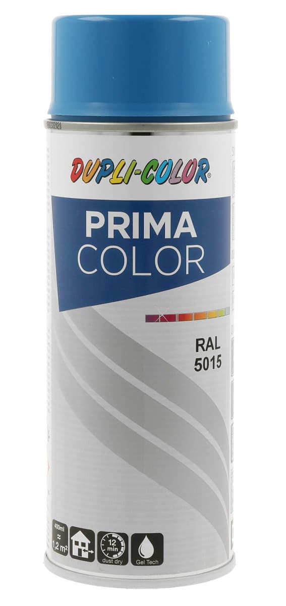 Спрей боя Dupli Color Prima RAL 5015 светлосиня 400мл