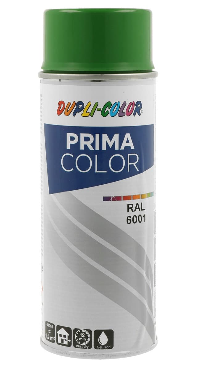 Спрей боя Dupli Color Prima RAL 6001 смарагдово зелено 400 мл