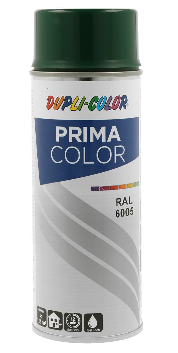 Спрей боя Dupli Color Prima RAL 6005 мъхесто зелено 400 мл