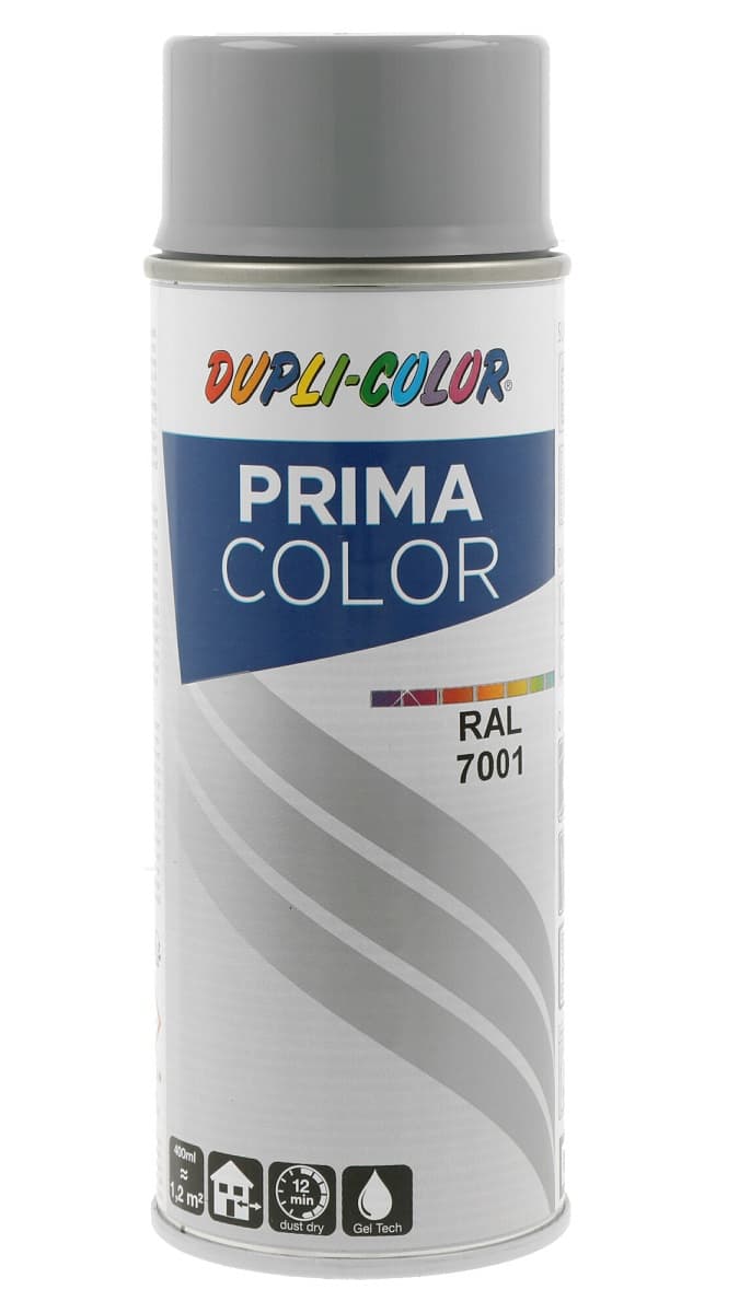 Спрей боя Dupli Color Prima RAL 7001 сребристо сиво 400мл