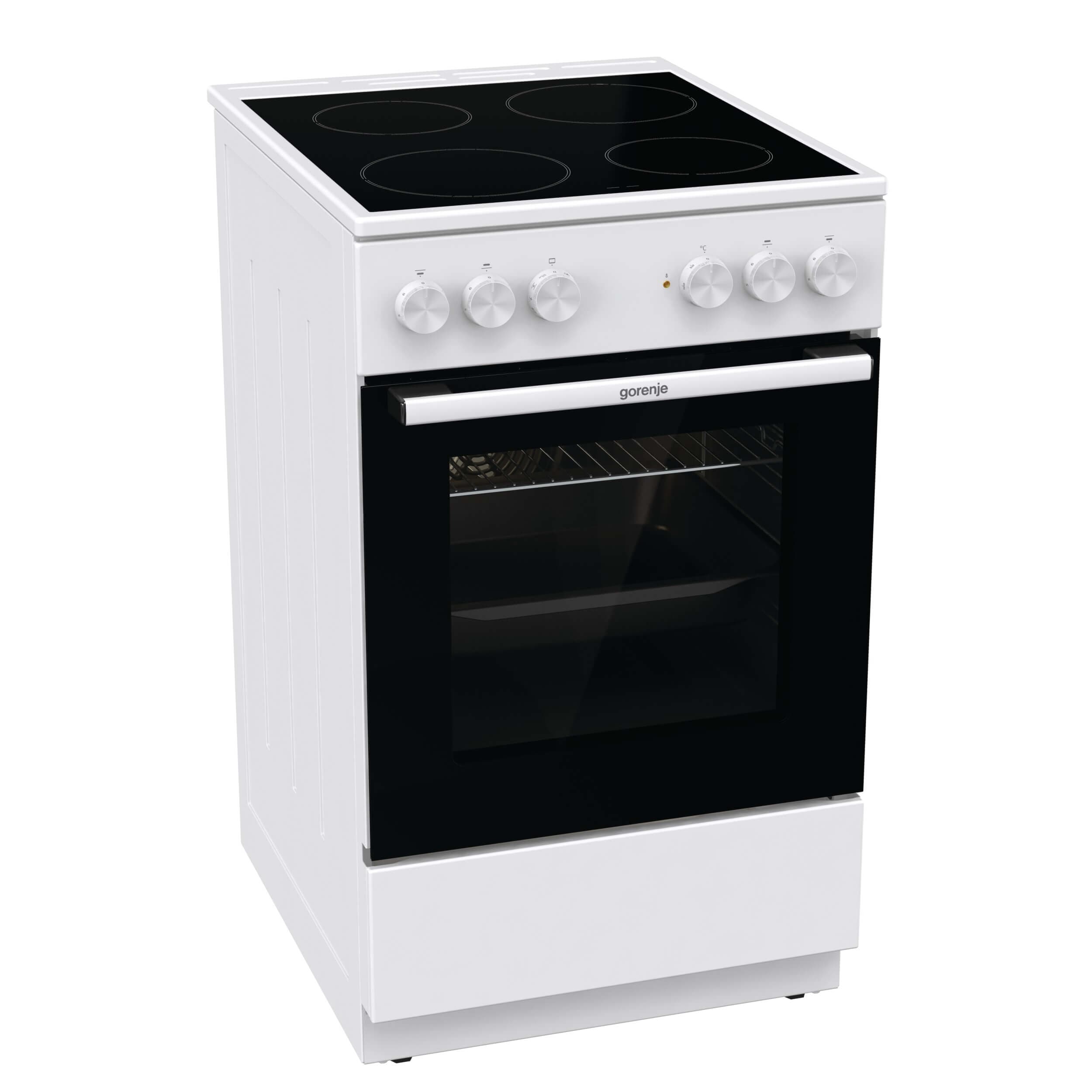 Готварска печка с керамичен плот Gorenje GEC5A61WG 70л / A