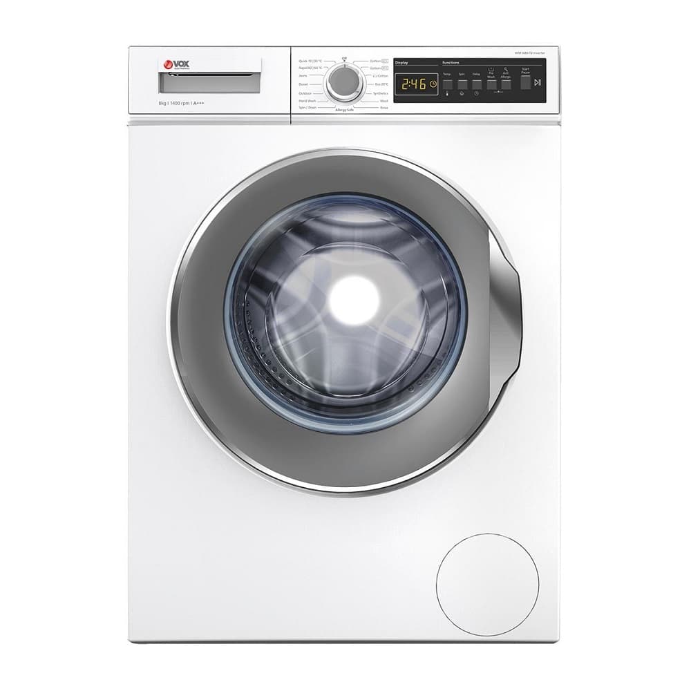 Инверторна пералня VOX WM1480-T2B 8кг
