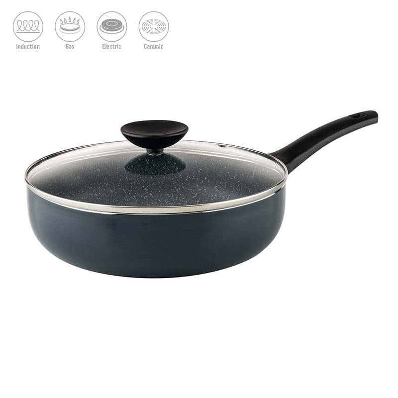 Дълбок тиган с капак Luigi Ferrero Prima FR-2634L / 26x7.5 см / 3.4 л