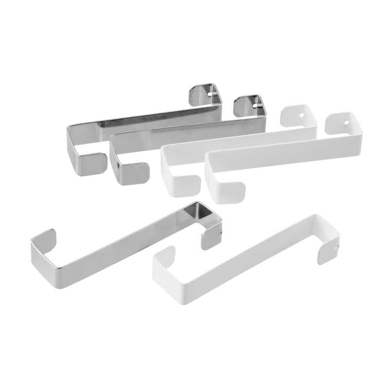Метални лакирани закачалки / куки за врата 8.5 см