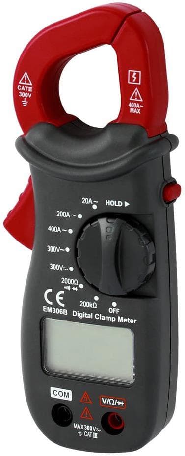 Дигитални амперклещи Commel AC/DC 300V AC 20-400A кат.III  